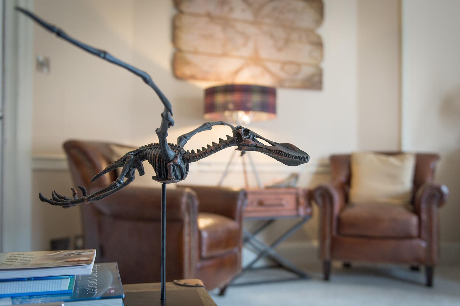 Darwin'S Townhouse Bed & Breakfast Shrewsbury Bagian luar foto Fossil of the Late Cretaceous tyrannosaur Dryptosaurus