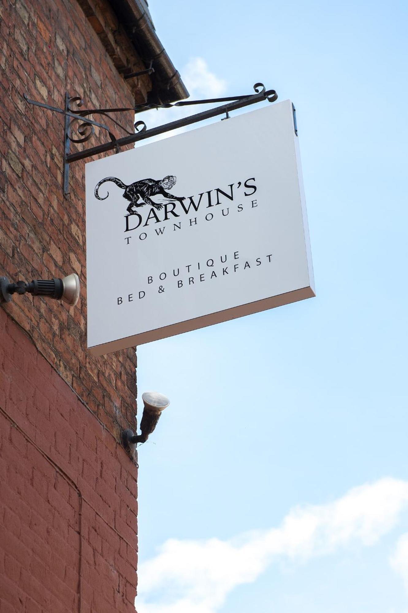 Darwin'S Townhouse Bed & Breakfast Shrewsbury Bagian luar foto Darwin's Townhouse